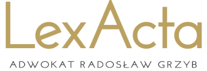 Logo Kancelaria Adwokacka Lexacta